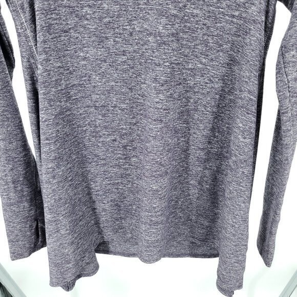 Lululemon Rehearsal Long Sleeve Tunic Top 6/M Heathered Black Swan (Purp… - Picture 12 of 16